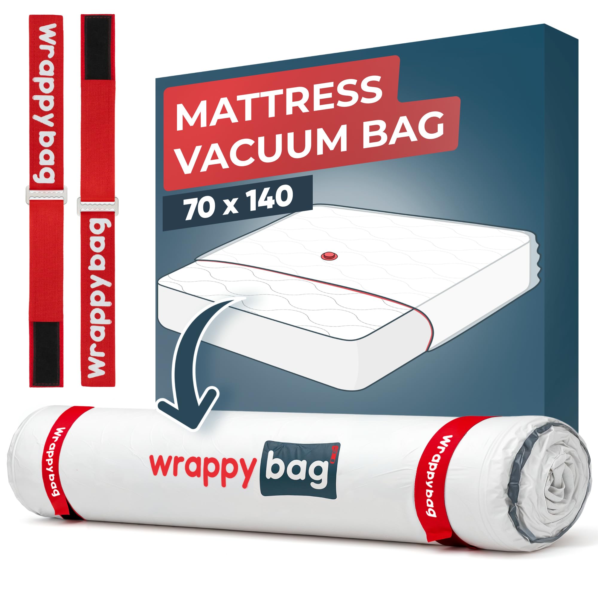Sac sous vide matelas 70x140